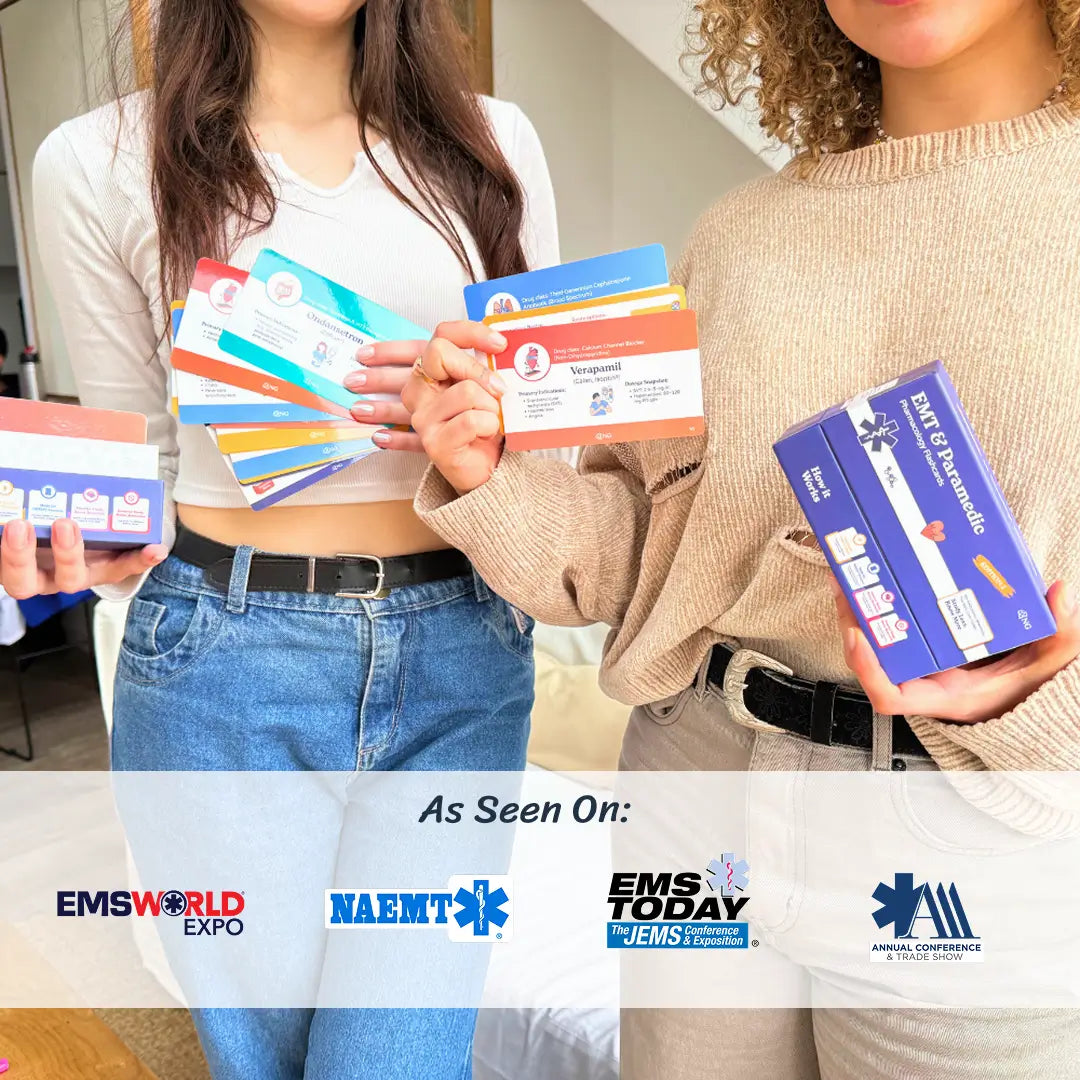 Pharmacology Flashcards - Paramedic & EMS Success Flashcards