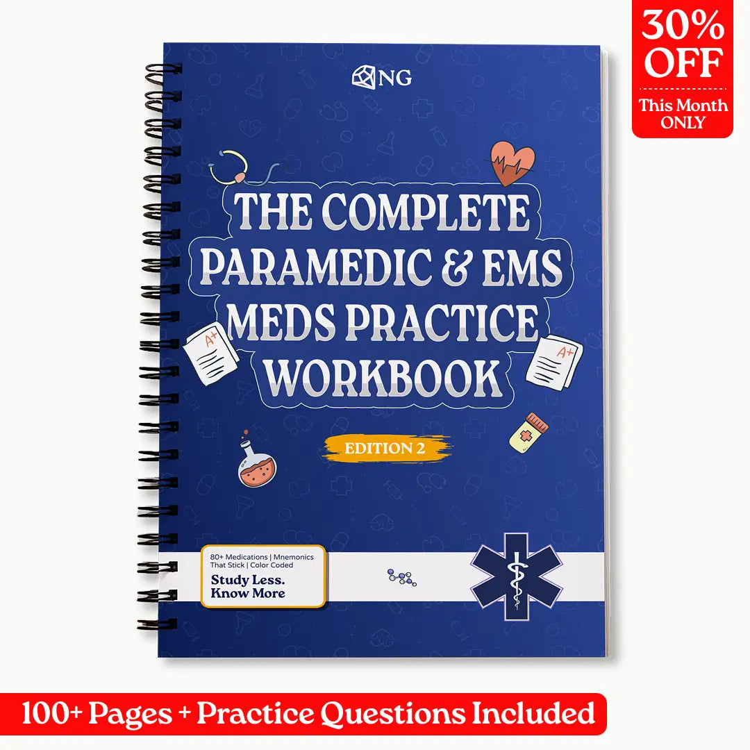 The Complete Paramedic & EMS Meds Practice Workbook