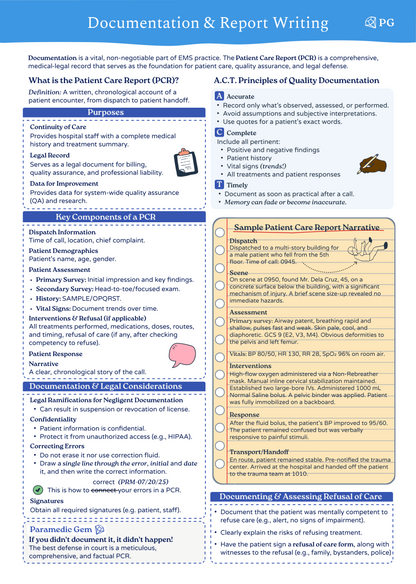 EMS Operations & Systems - Paramedic & EMS