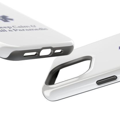 Magnetic Phone Case - Keep Calm & Call a Paramedic