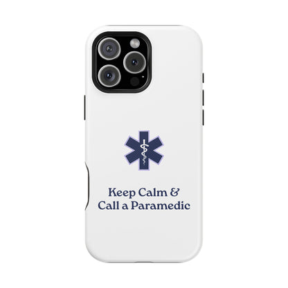 Magnetic Phone Case - Keep Calm & Call a Paramedic