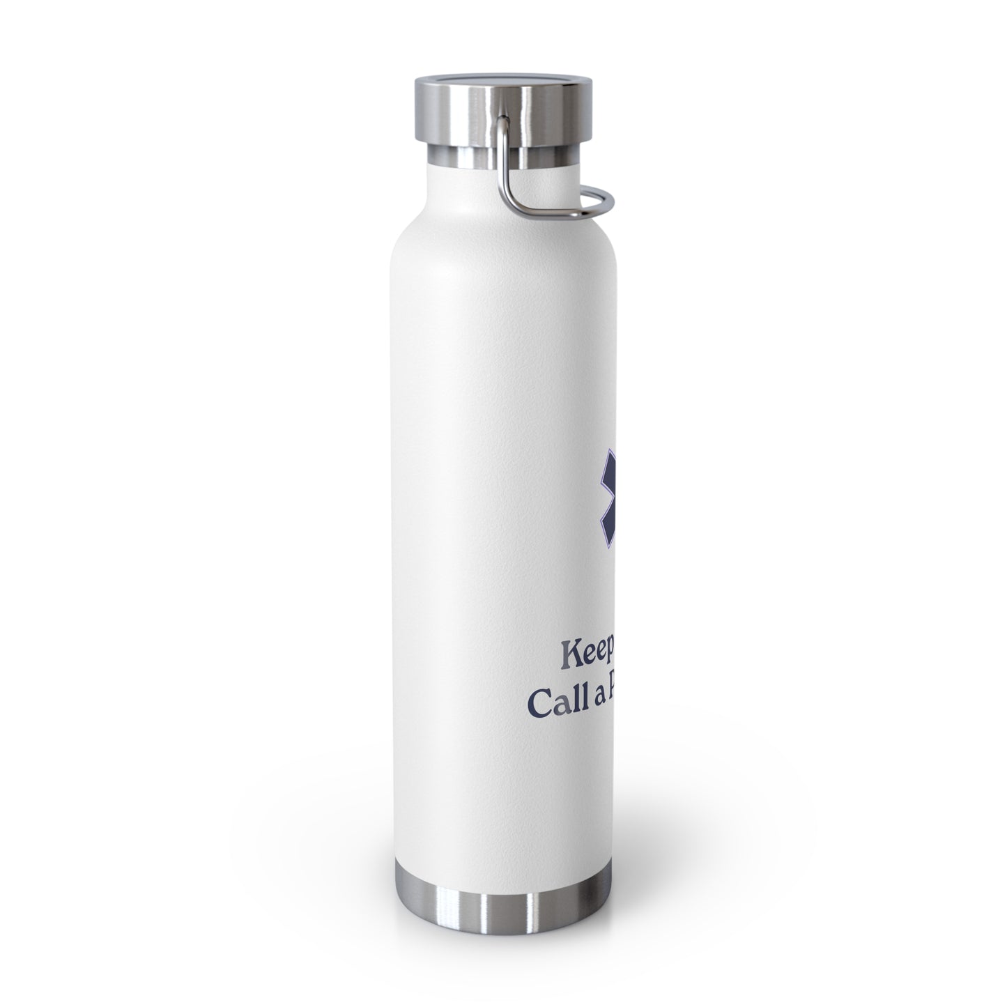 Paramedic Inspired Vacuum Insulated Water Bottle, Keep Calm & Call a Paramedic, Gifts for First Responders, Hospital Staff, [...]