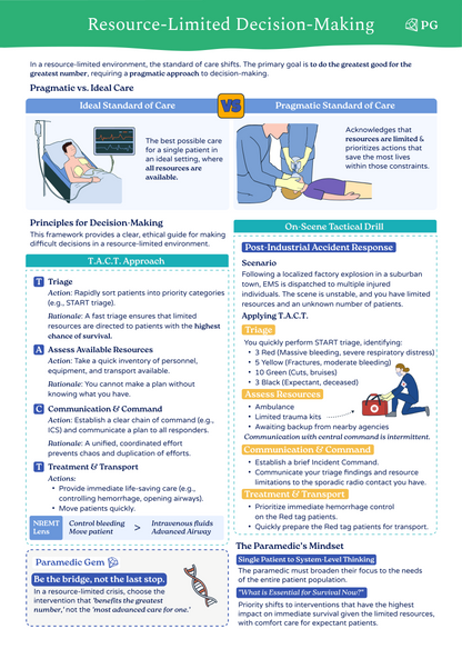Clinical Judgement & Decision-Making - Paramedic & EMS