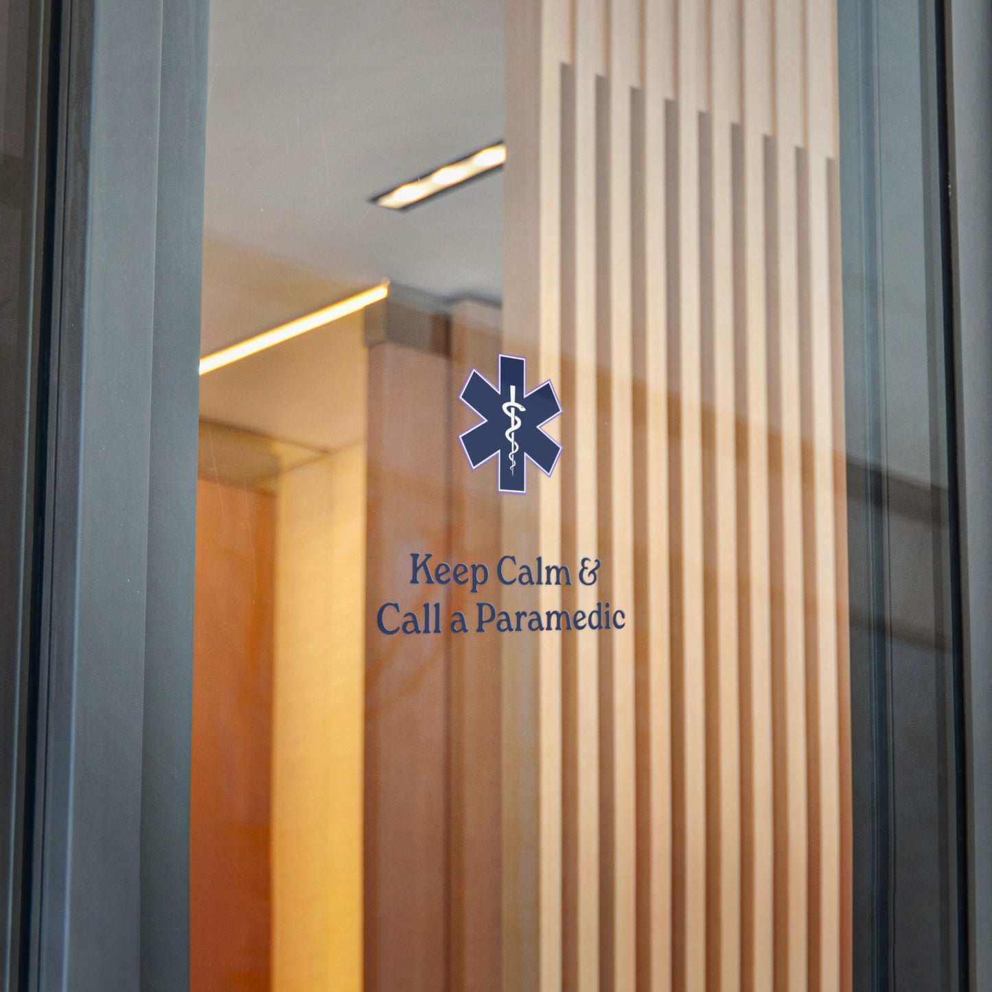 Paramedic Die-Cut Stickers | Keep Calm & Call Paramedics