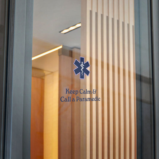 Paramedic Die-Cut Stickers | Keep Calm & Call Paramedics