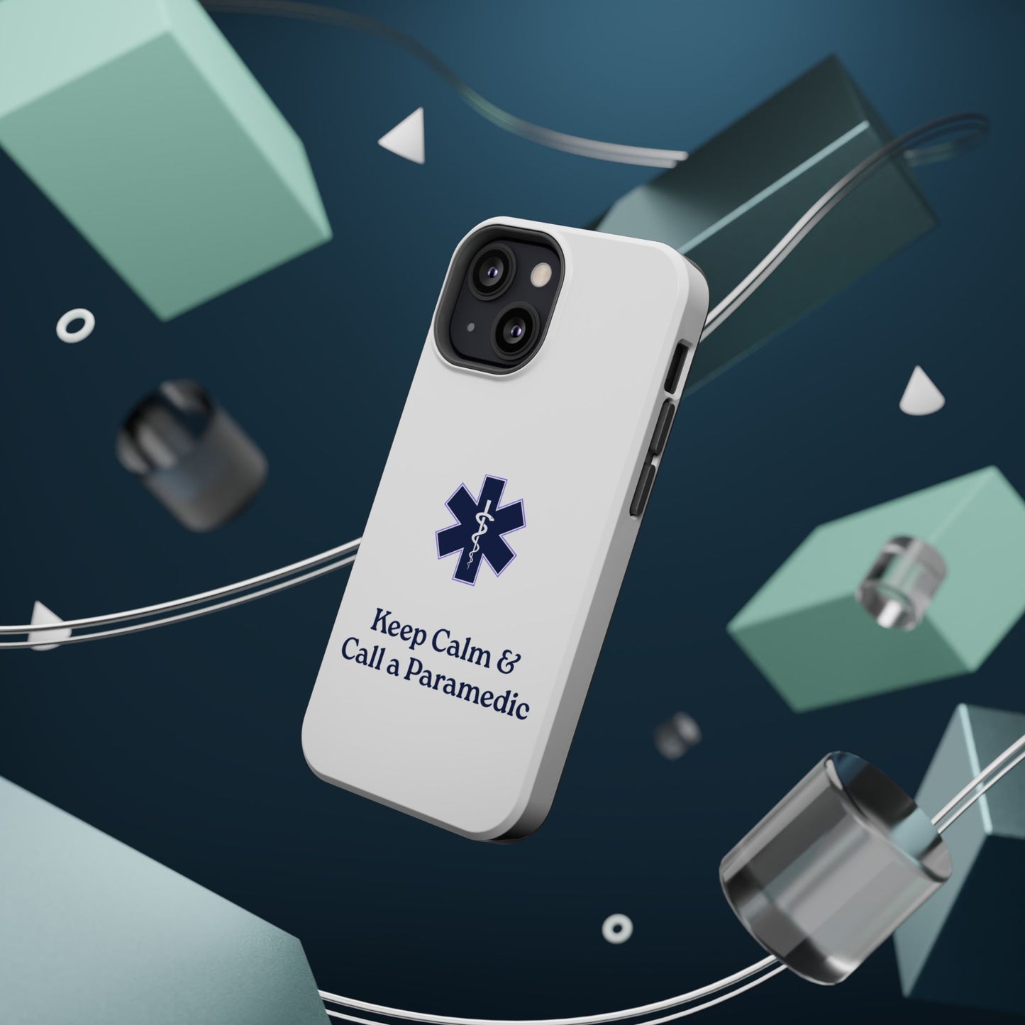 Magnetic Phone Case - Keep Calm & Call a Paramedic