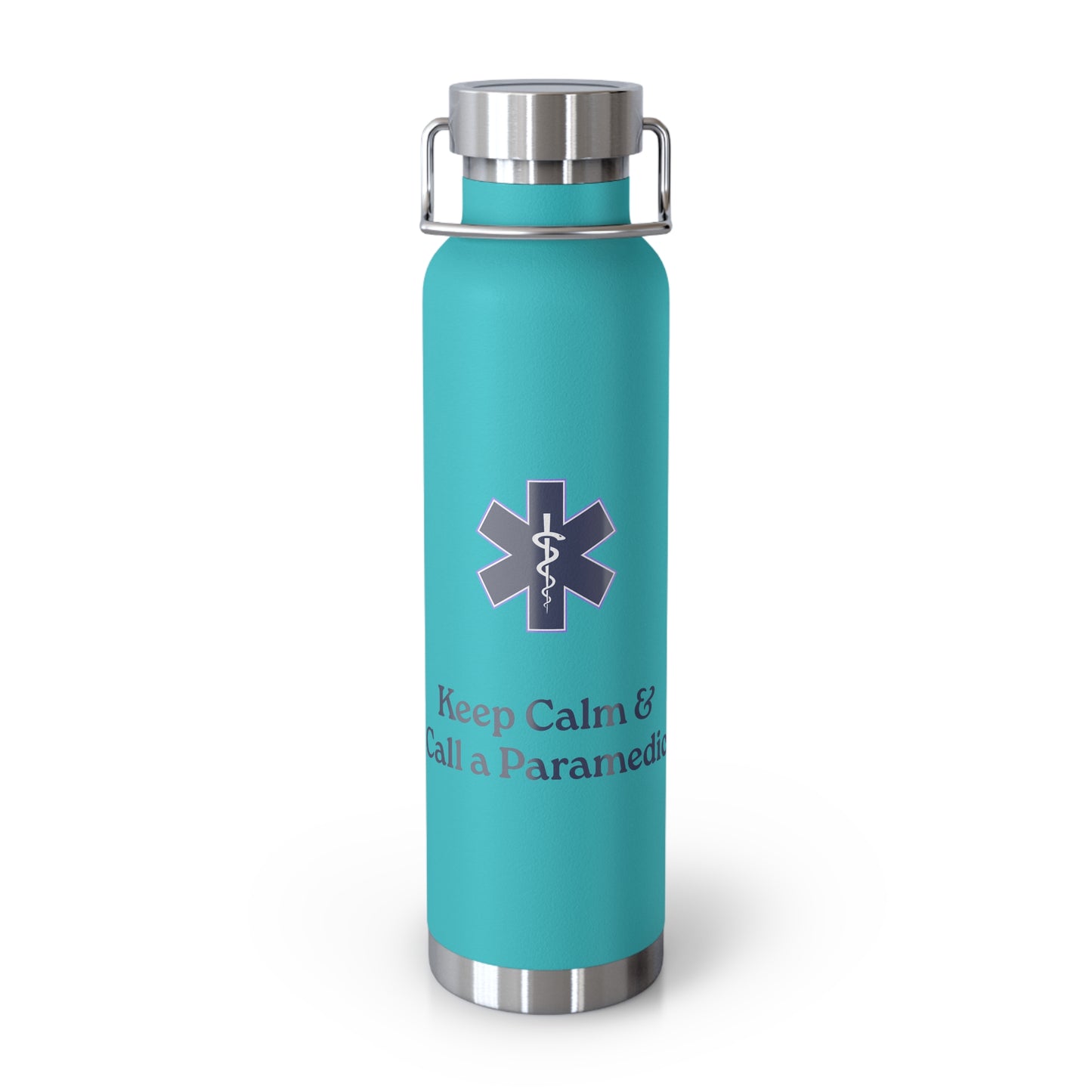 Paramedic Inspired Vacuum Insulated Water Bottle, Keep Calm & Call a Paramedic, Gifts for First Responders, Hospital Staff, [...]