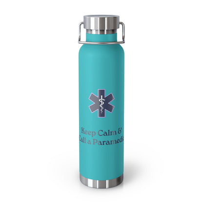 Paramedic Inspired Vacuum Insulated Water Bottle, Keep Calm & Call a Paramedic, Gifts for First Responders, Hospital Staff, [...]