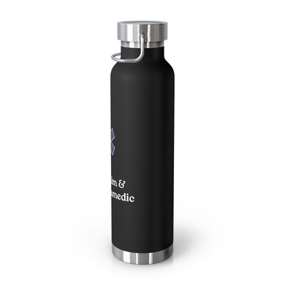 Paramedic Inspired Vacuum Insulated Water Bottle, Keep Calm & Call a Paramedic, Gifts for First Responders, Hospital Staff, [...]