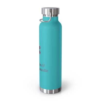 Paramedic Inspired Vacuum Insulated Water Bottle, Keep Calm & Call a Paramedic, Gifts for First Responders, Hospital Staff, [...]