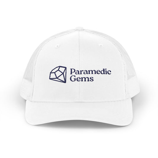 Stylish Snapback Trucker Cap | Paramedic Gems | Adjustable Hat for Outdoor Adventures, Casual Wear, Gifting