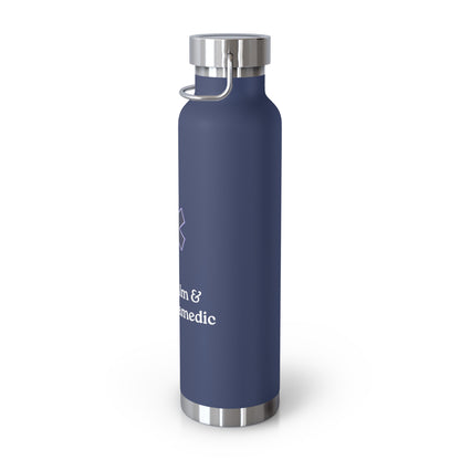 Paramedic Inspired Vacuum Insulated Water Bottle, Keep Calm & Call a Paramedic, Gifts for First Responders, Hospital Staff, [...]