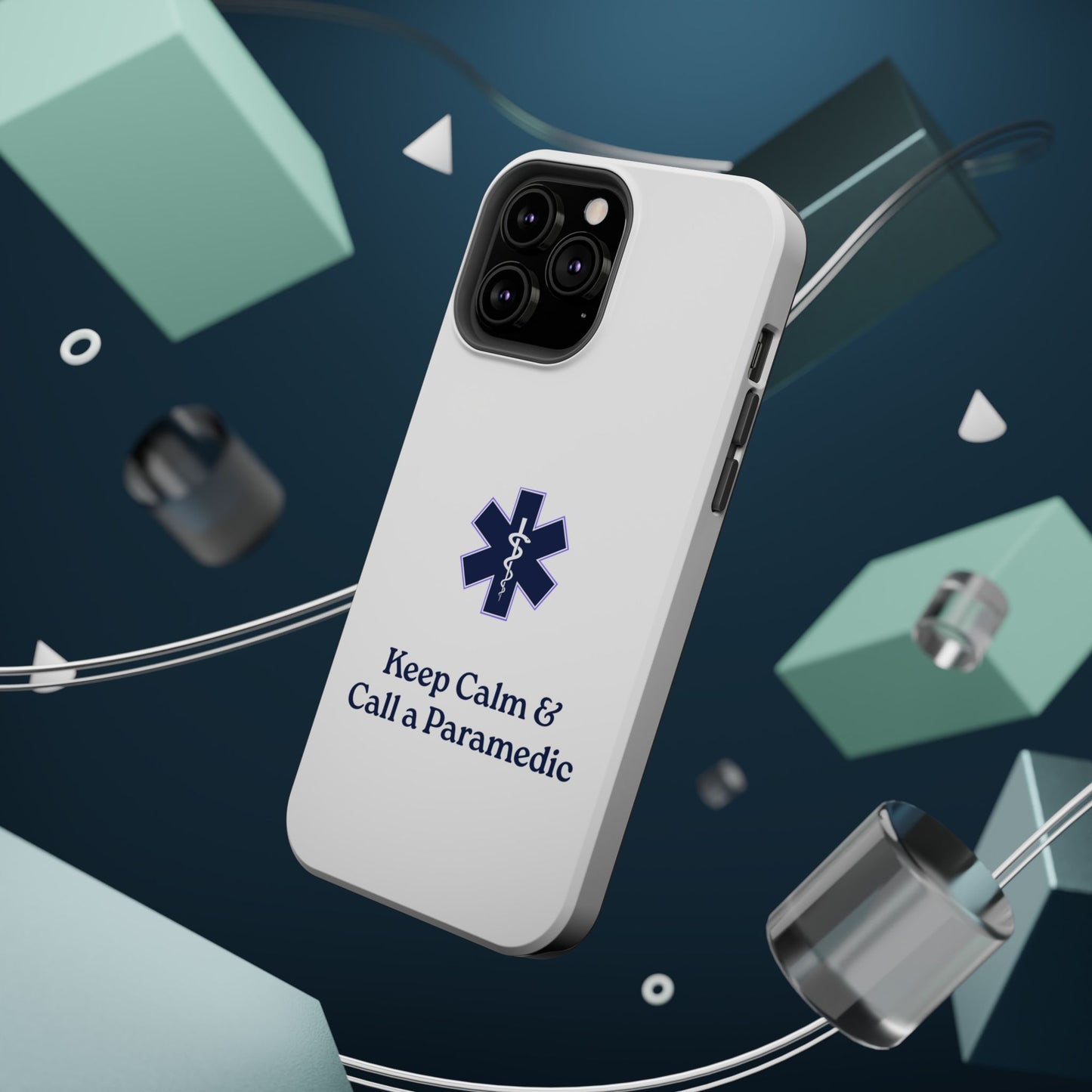 Magnetic Phone Case - Keep Calm & Call a Paramedic