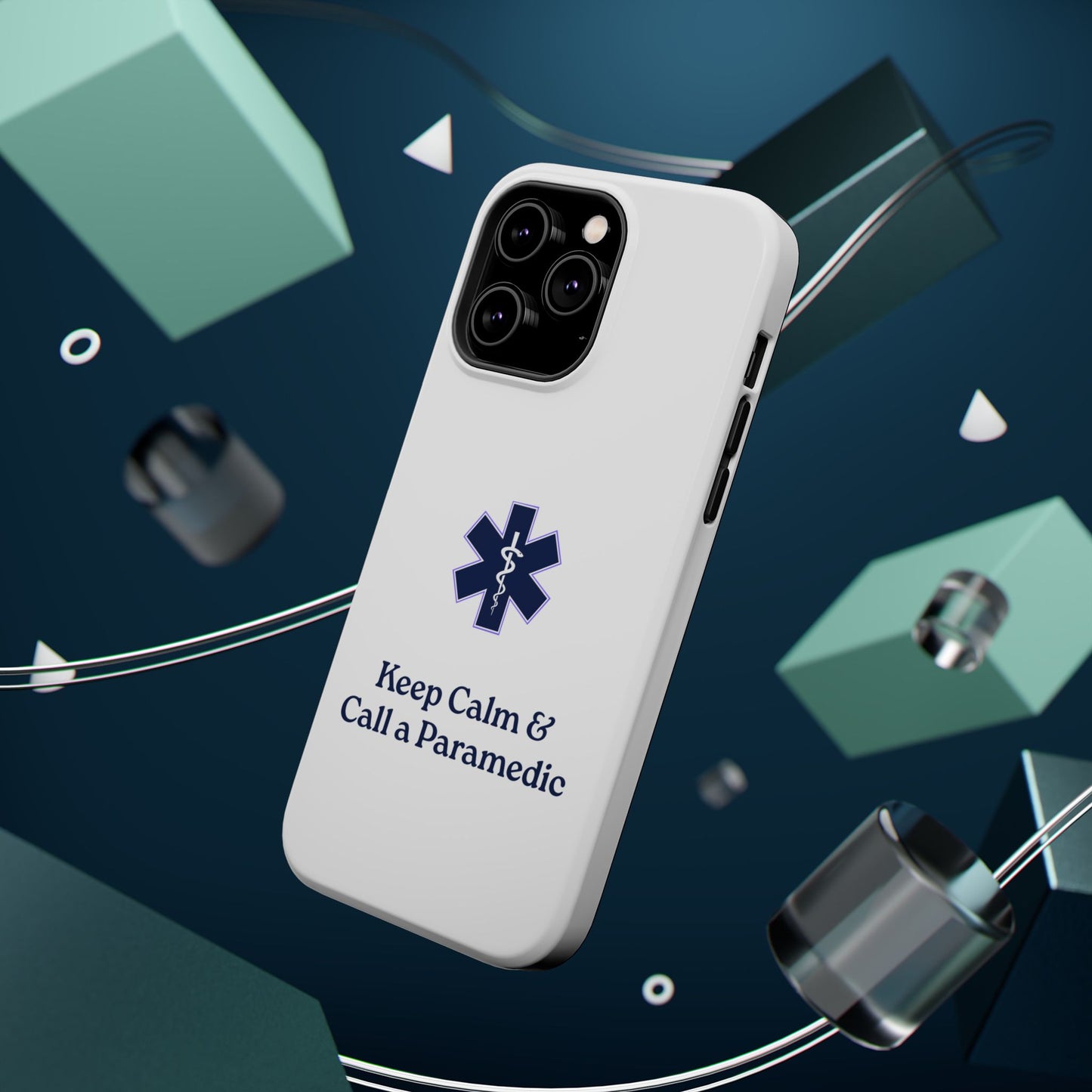 Magnetic Phone Case - Keep Calm & Call a Paramedic