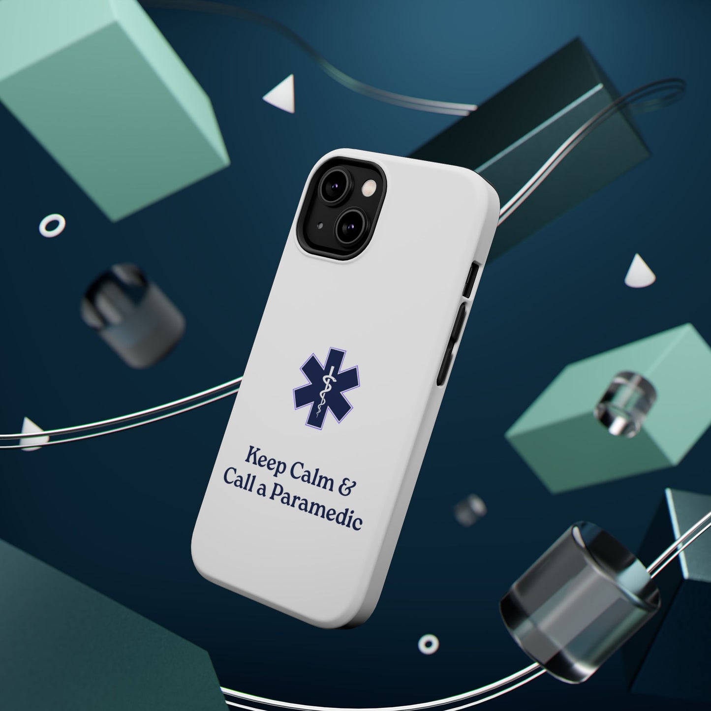 Magnetic Phone Case - Keep Calm & Call a Paramedic
