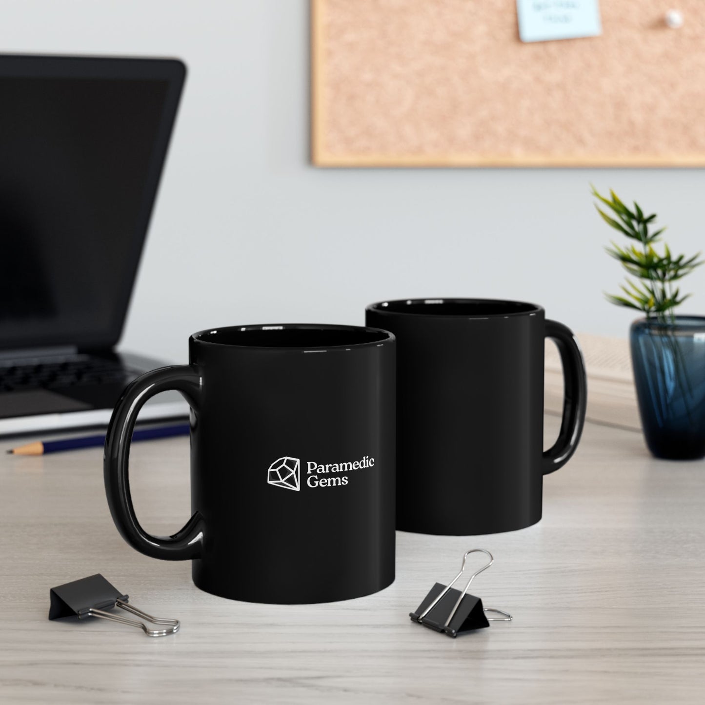 Black Coffee Mug