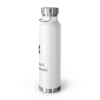 Paramedic Inspired Vacuum Insulated Water Bottle, Keep Calm & Call a Paramedic, Gifts for First Responders, Hospital Staff, [...]