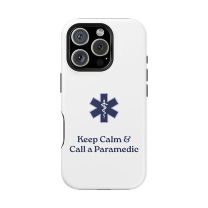 Magnetic Phone Case - Keep Calm & Call a Paramedic