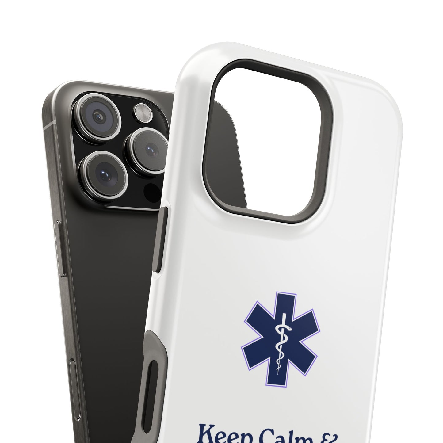 Magnetic Phone Case - Keep Calm & Call a Paramedic