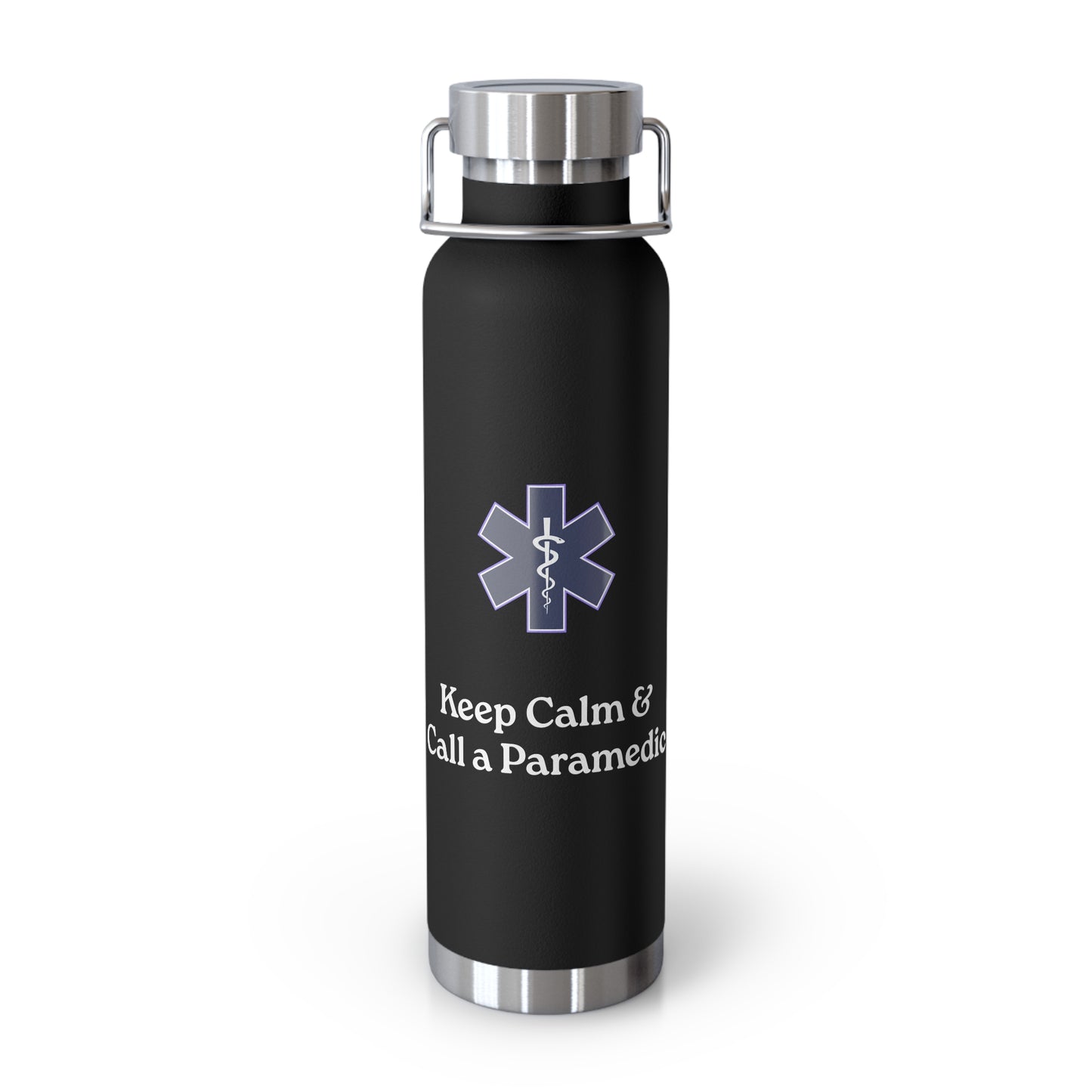 Paramedic Inspired Vacuum Insulated Water Bottle, Keep Calm & Call a Paramedic, Gifts for First Responders, Hospital Staff, [...]