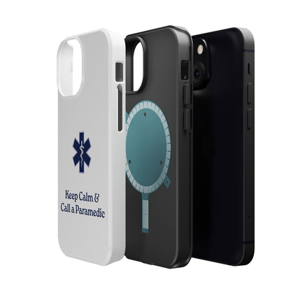Magnetic Phone Case - Keep Calm & Call a Paramedic