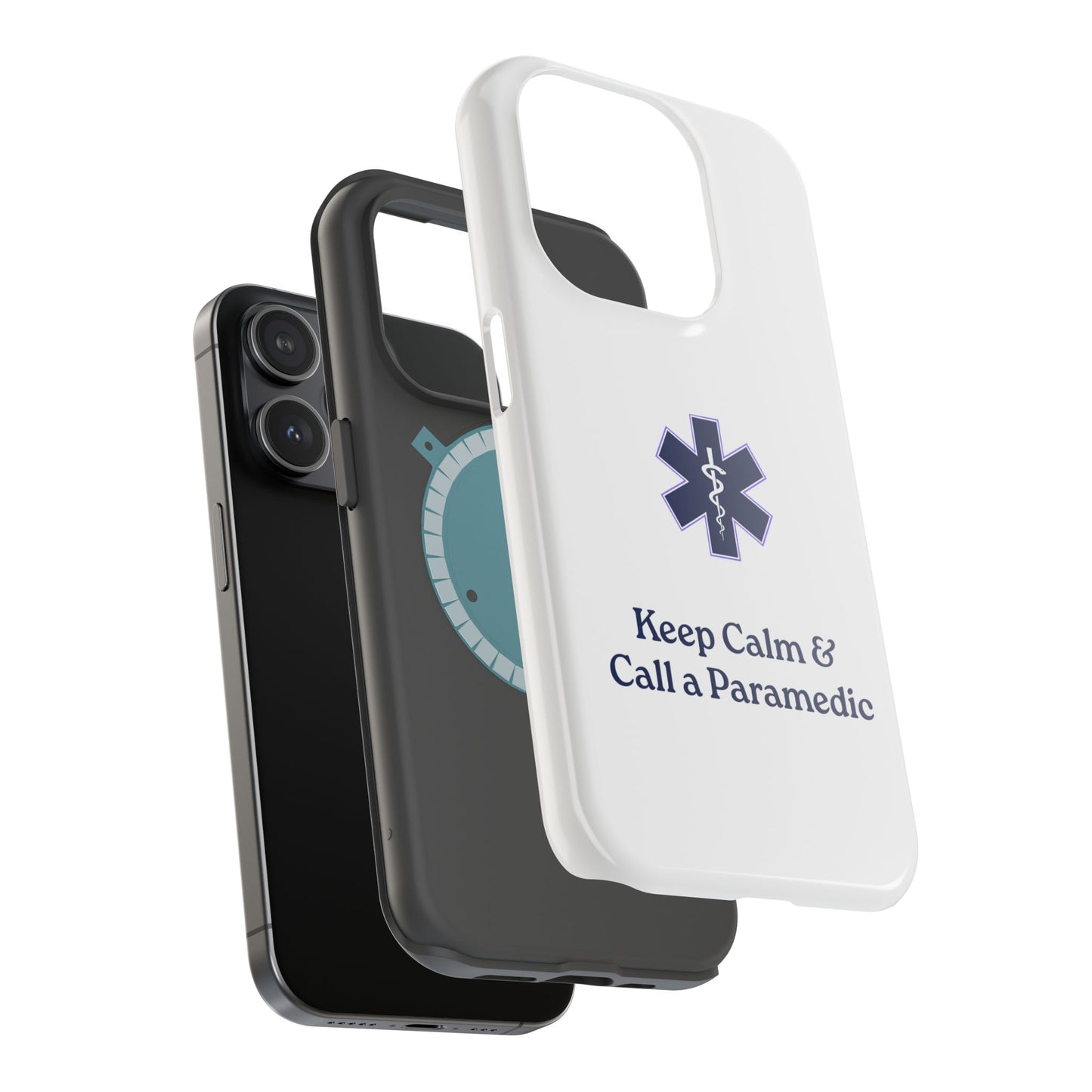 Magnetic Phone Case - Keep Calm & Call a Paramedic