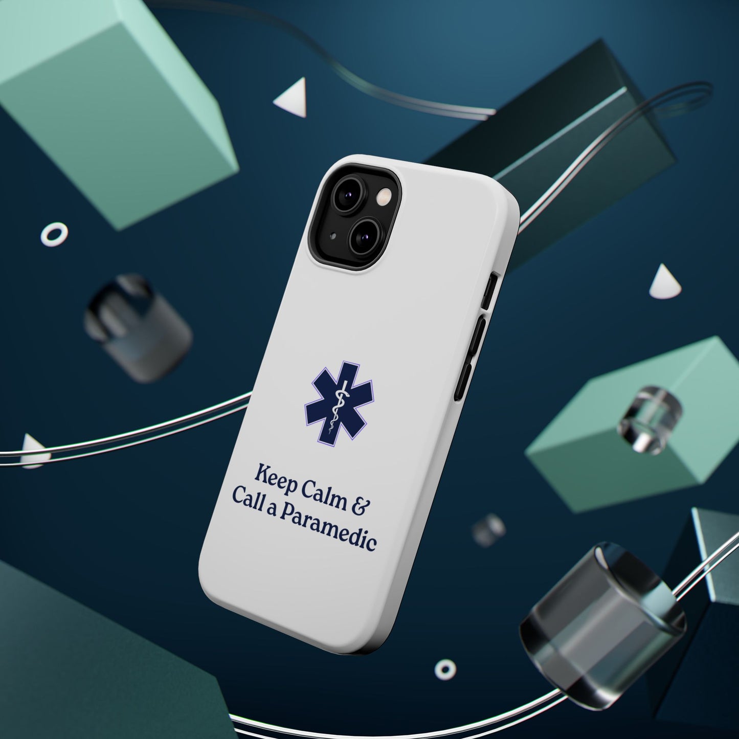 Magnetic Phone Case - Keep Calm & Call a Paramedic