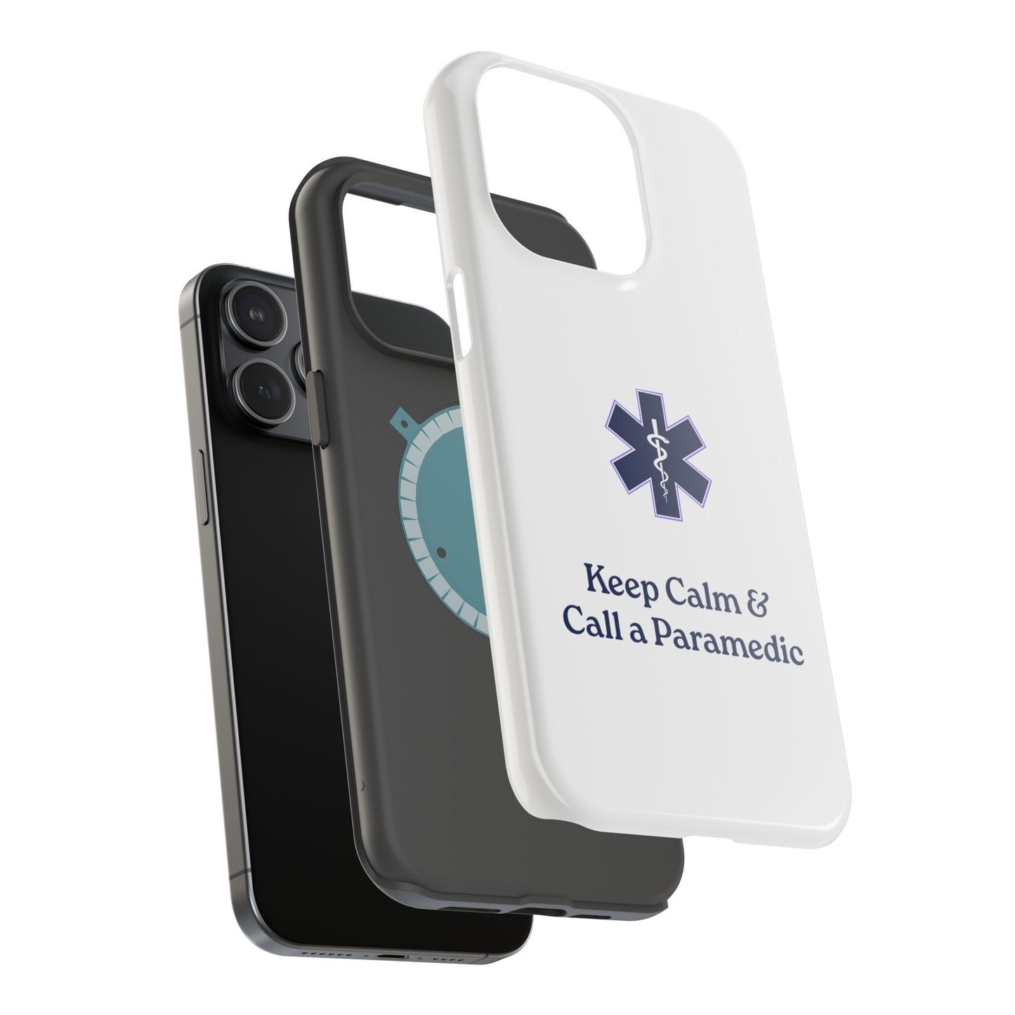 Magnetic Phone Case - Keep Calm & Call a Paramedic