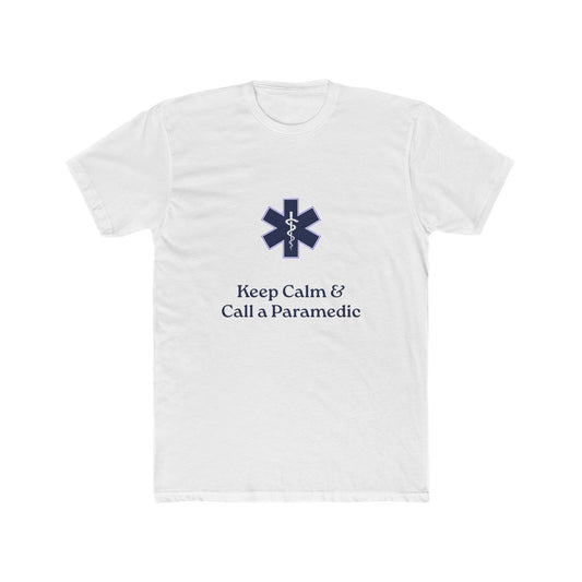 Unisex Paramedic Call Tee - Keep Calm & Call Paramedics